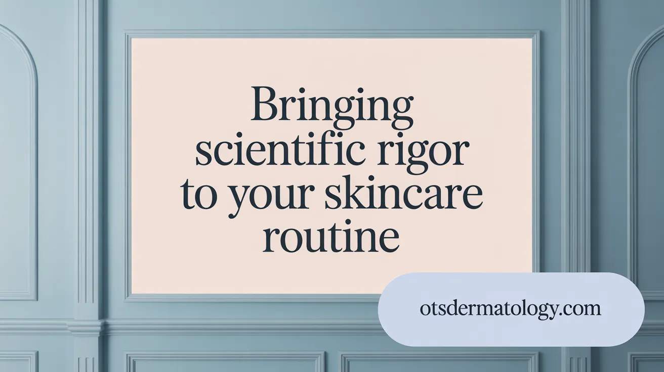 Bringing Scientific Rigor to Your Skincare Routine