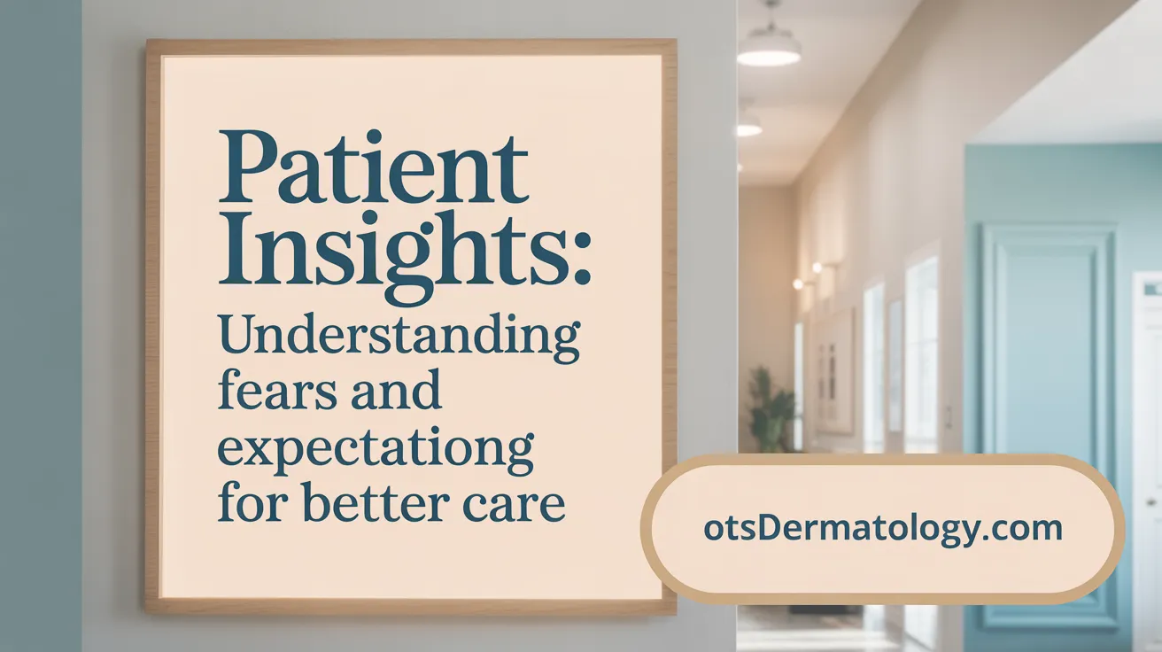 Patient Insights: Understanding Fears and Expectations for Better Care