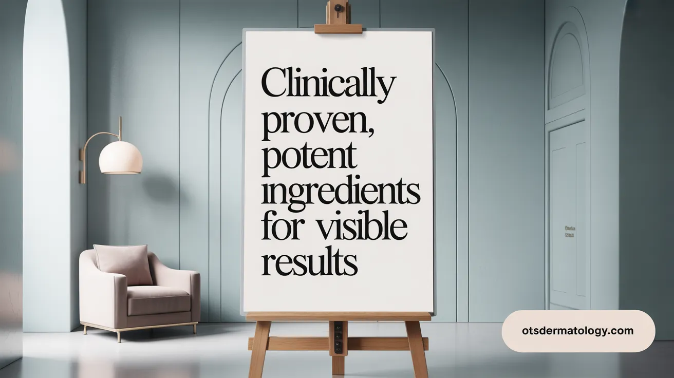 Clinically Proven, Potent Ingredients for Visible Results