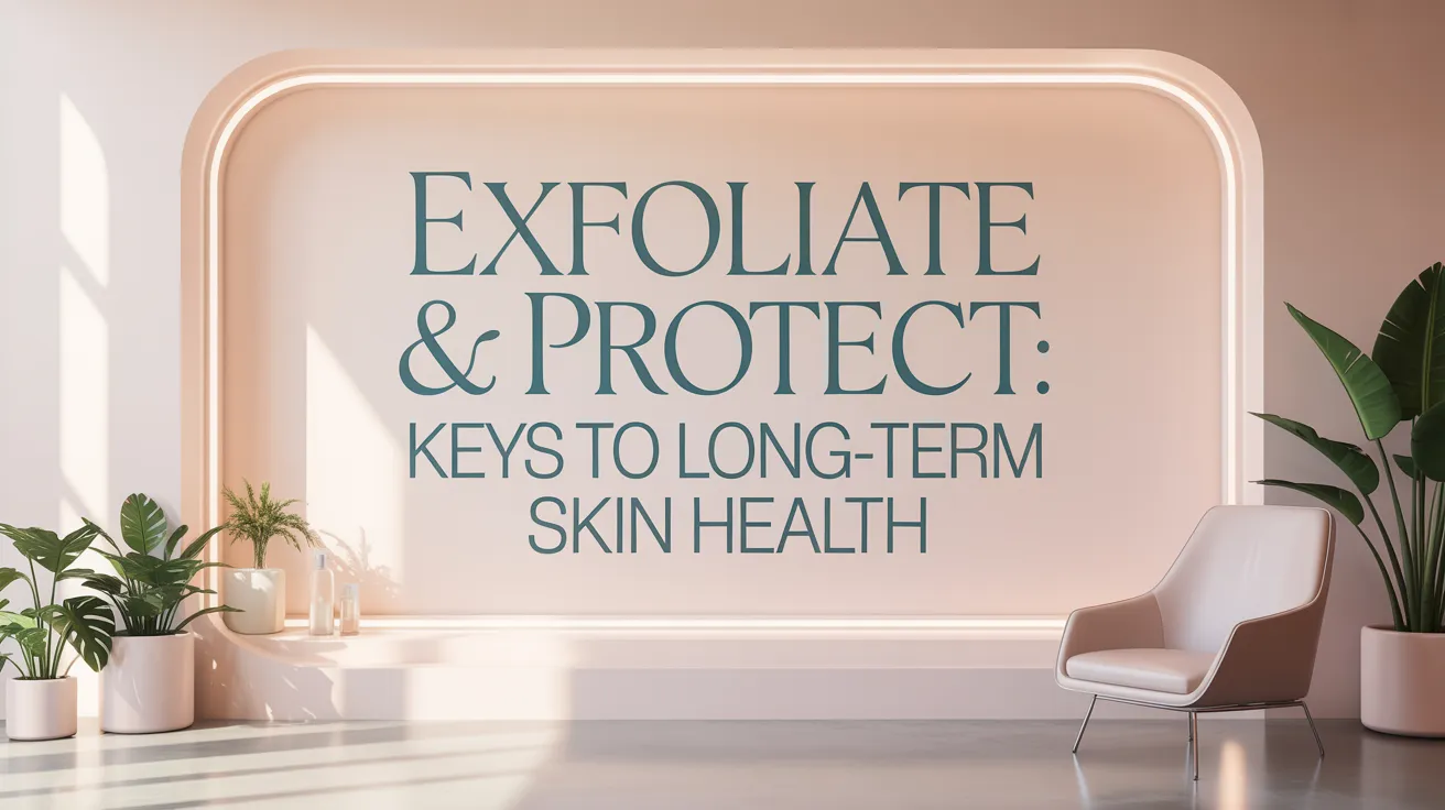 Exfoliate & Protect: Keys to Long-Term Skin Health