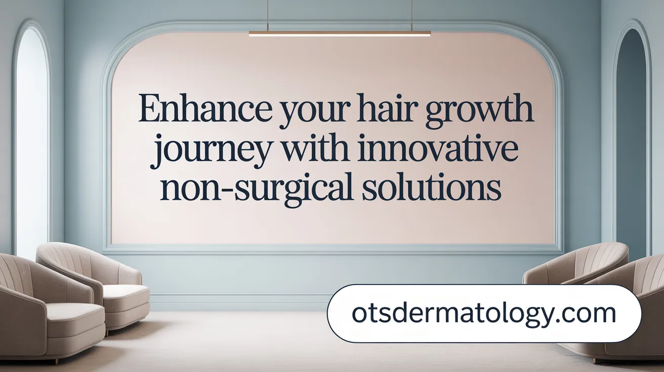 Enhance Your Hair Growth Journey with Innovative Non-Surgical Solutions