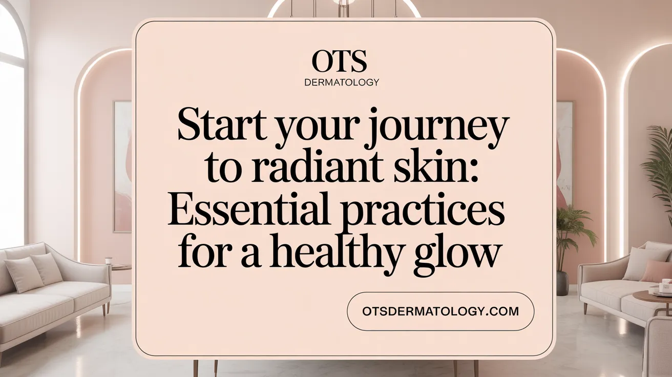 Start Your Journey to Radiant Skin: Essential Practices for a Healthy Glow