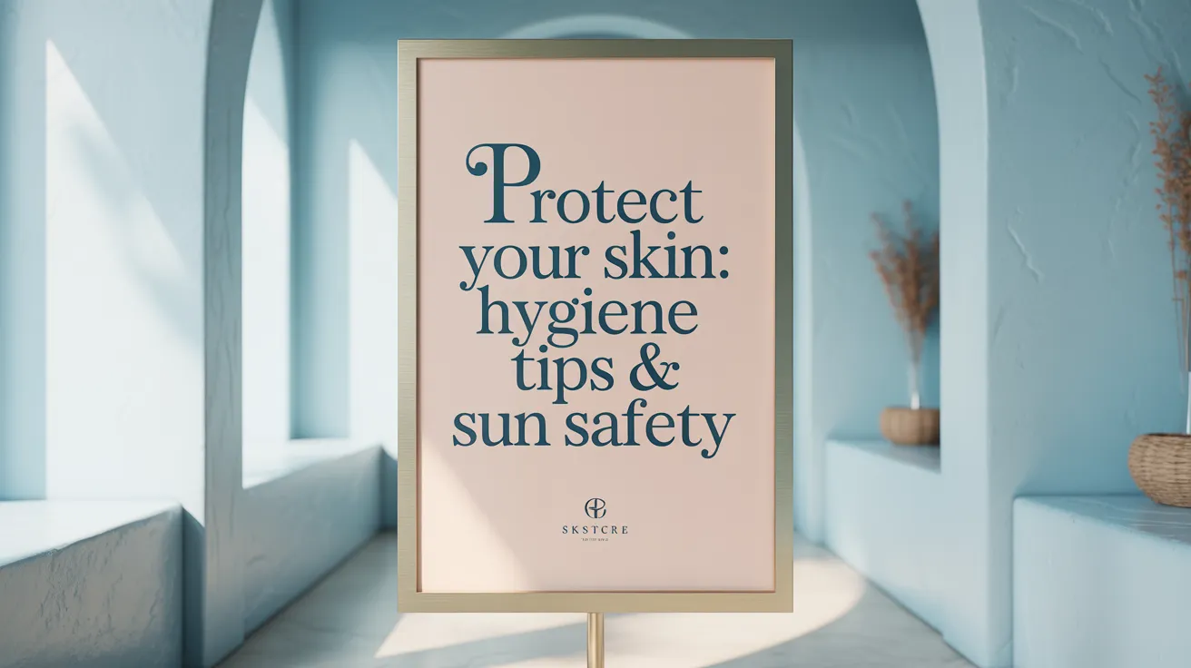 Protect Your Skin: Hygiene Tips & Sun Safety