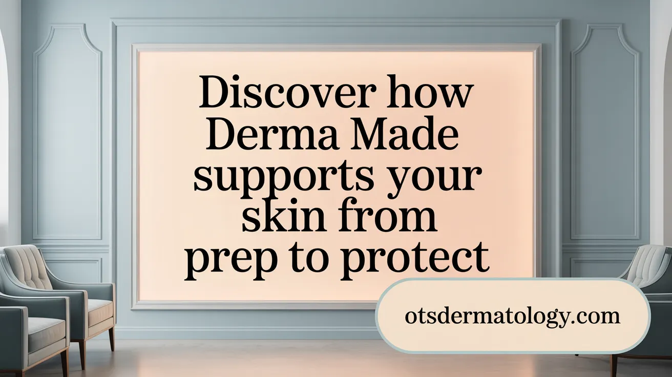 Discover How Derma Made Supports Your Skin from Prep to Protect