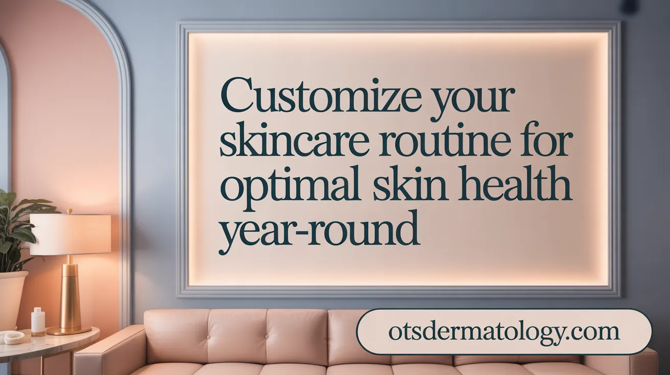 Customize Your Skincare Routine for Optimal Skin Health Year-Round