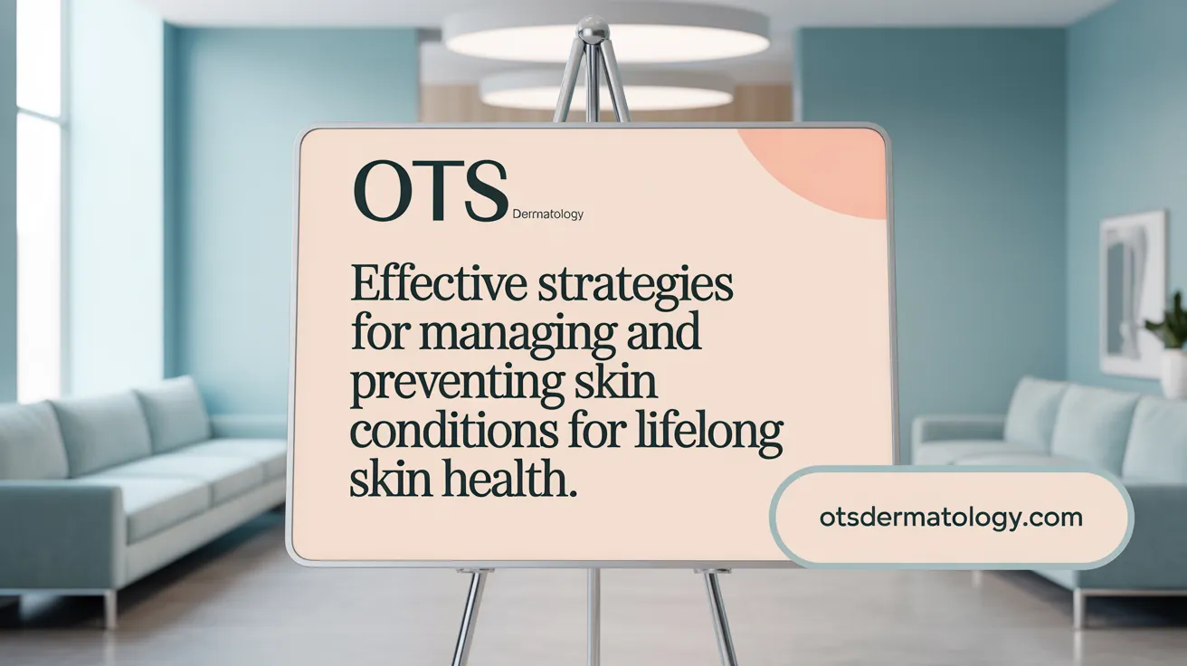 Effective strategies for managing and preventing skin conditions for lifelong skin health.