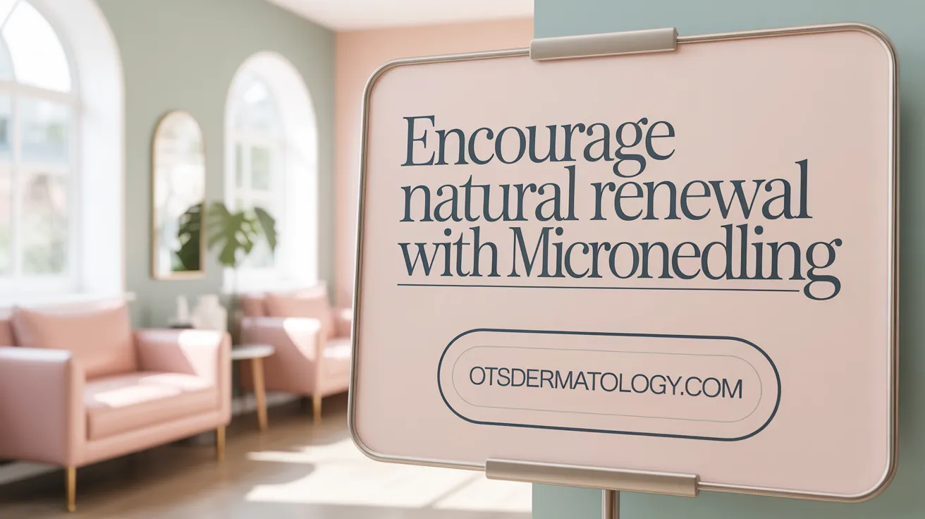 Encourage Natural Renewal with Microneedling