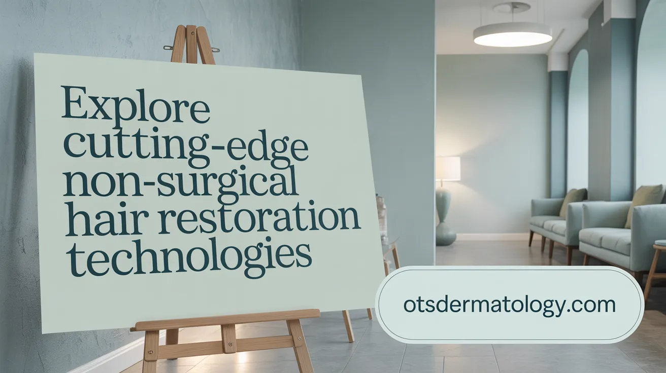 Explore Cutting-Edge Non-Surgical Hair Restoration Technologies