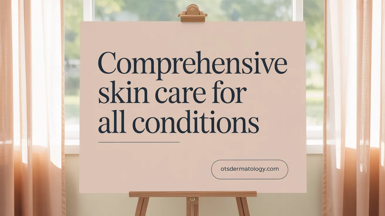 Comprehensive Skin Care for All Conditions