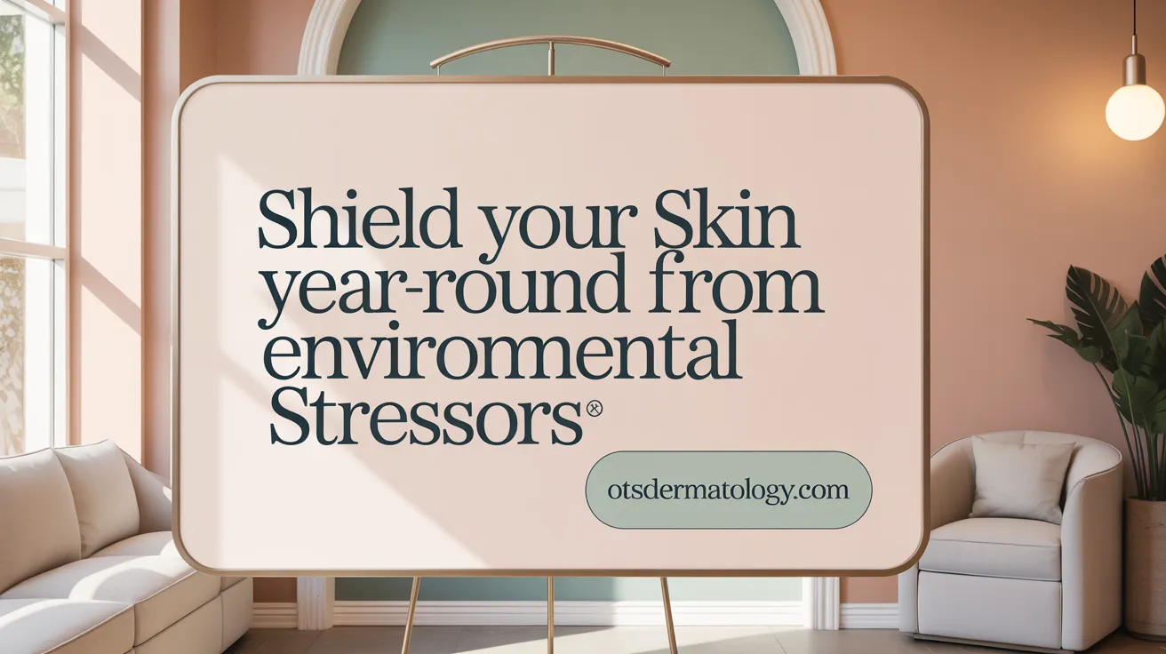 Shield Your Skin Year-Round from Environmental Stressors