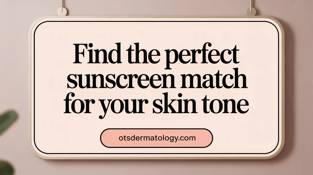 Find the Perfect Sunscreen Match for Your Skin Tone