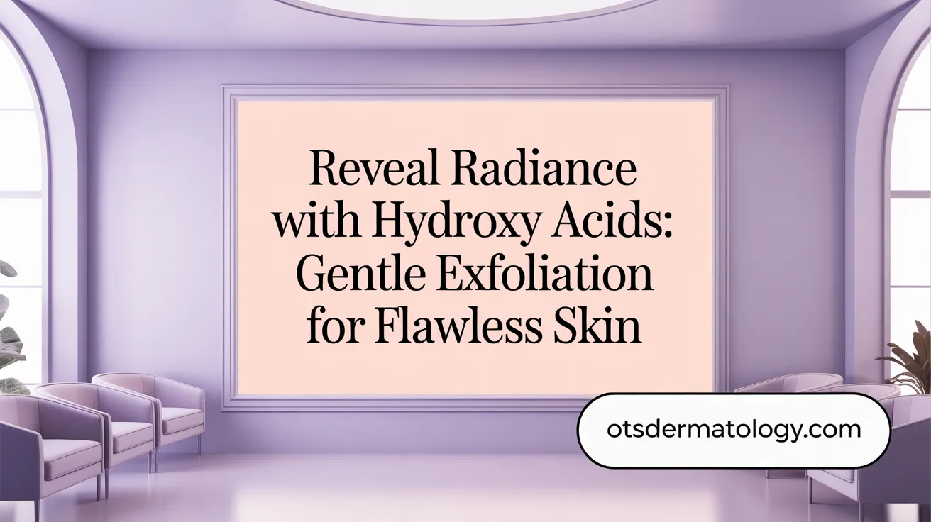 Reveal Radiance with Hydroxy Acids: Gentle Exfoliation for Flawless Skin