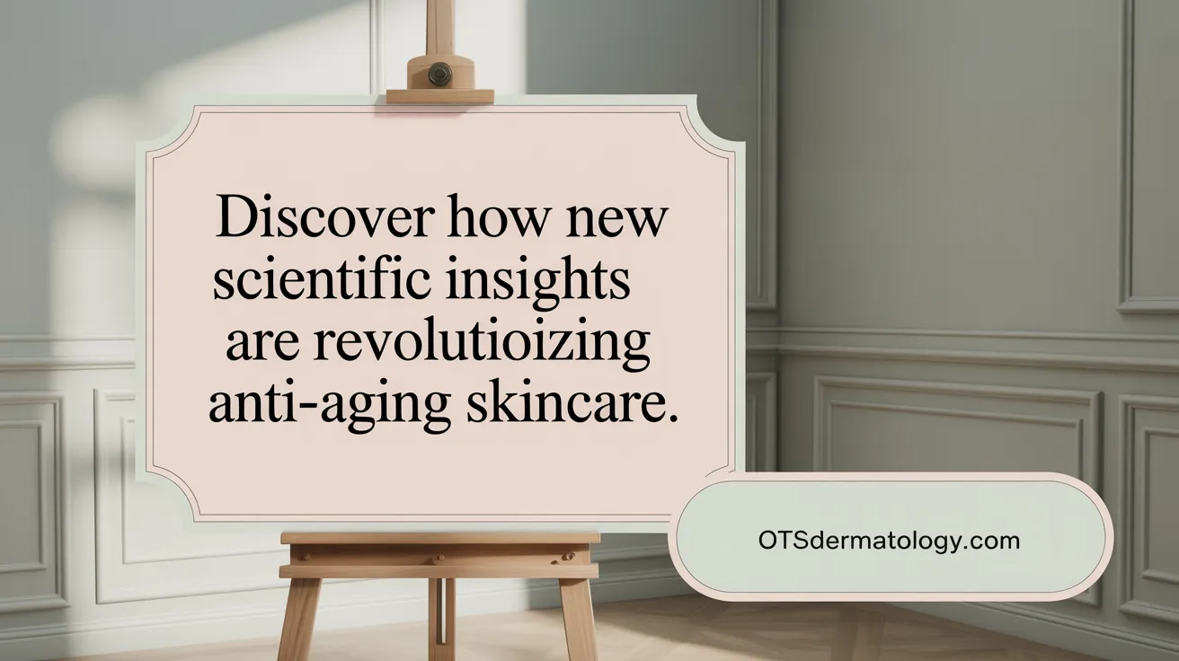 Discover how new scientific insights are revolutionizing anti-aging skincare.
