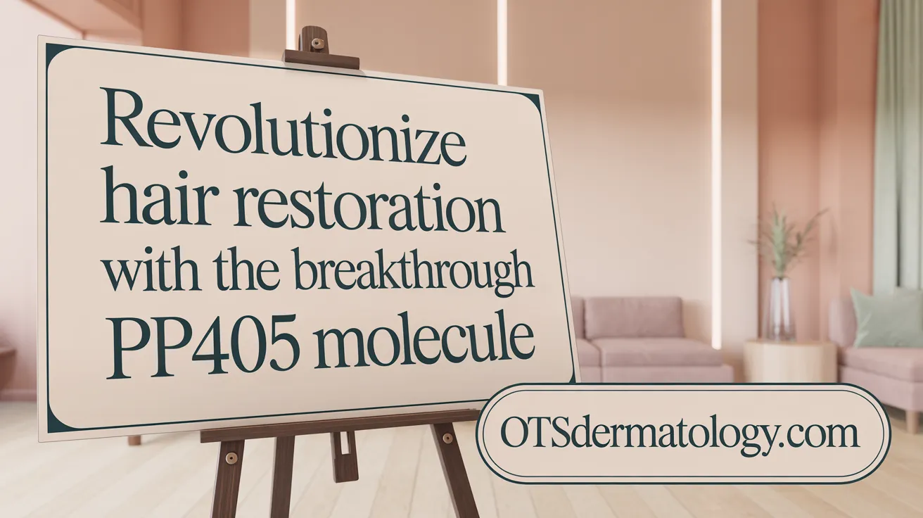 Revolutionize Hair Restoration with the Breakthrough PP405 Molecule