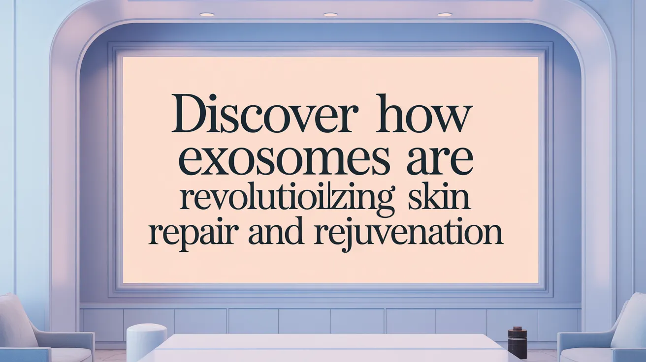 Discover How Exosomes Are Revolutionizing Skin Repair and Rejuvenation