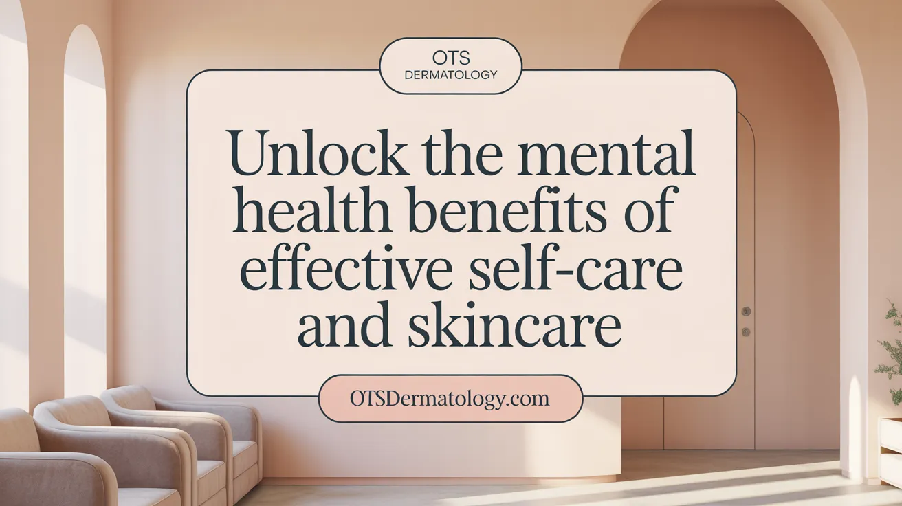 Unlock the Mental Health Benefits of Effective Self-Care and Skincare