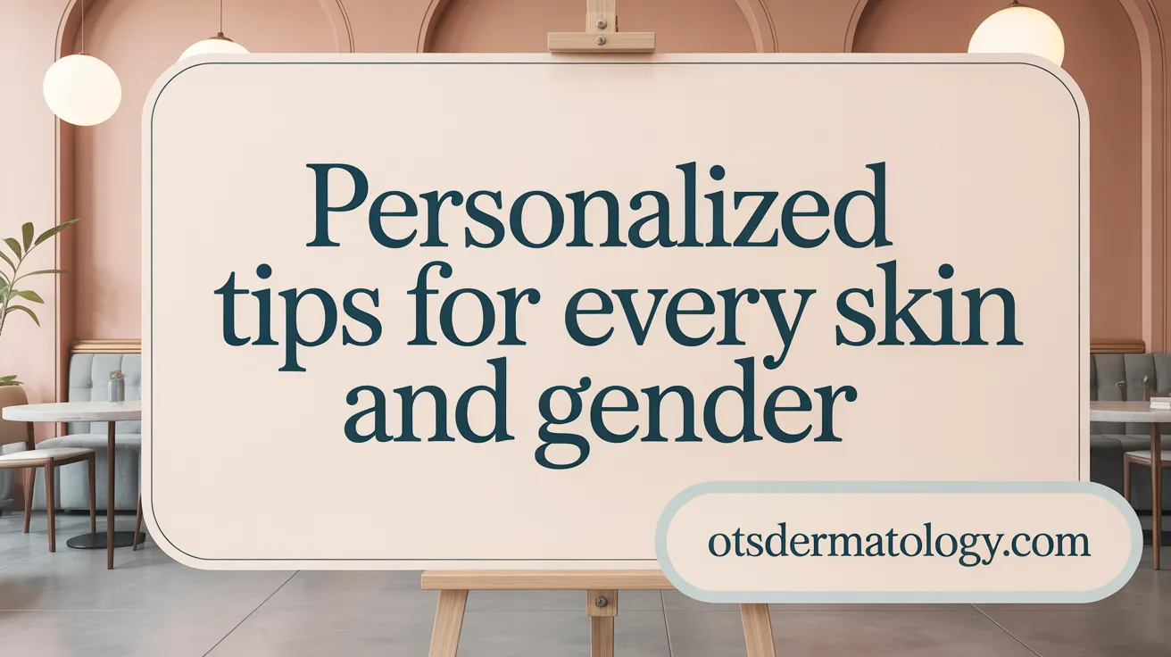 Personalized Tips for Every Skin and Gender