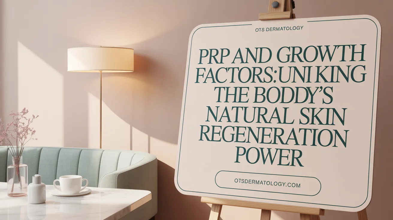 PRP and Growth Factors: Unlocking the Body's Natural Skin Regeneration Power