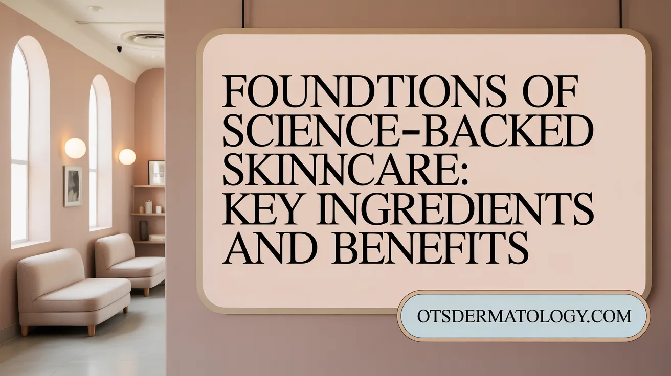 Foundations of Science-Backed Skincare: Key Ingredients and Benefits