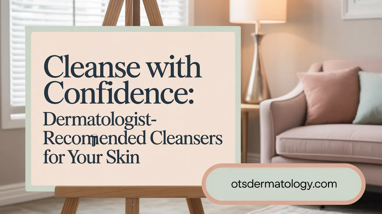 Cleanse with Confidence: Dermatologist-Recommended Cleansers for Your Skin