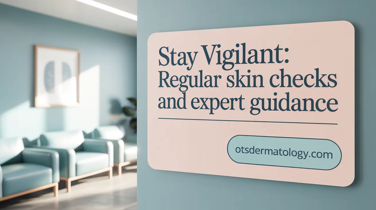 Stay Vigilant: Regular Skin Checks and Expert Guidance