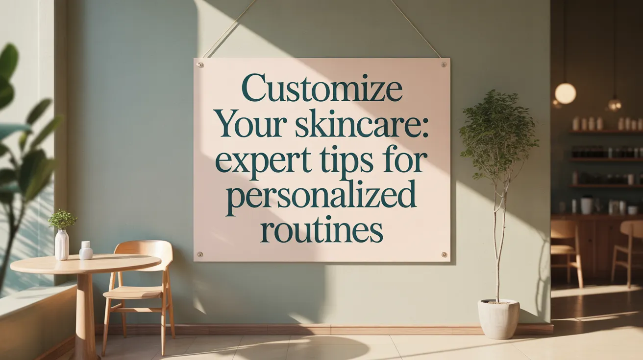 Customize Your Skincare: Expert Tips for Personalized Routines