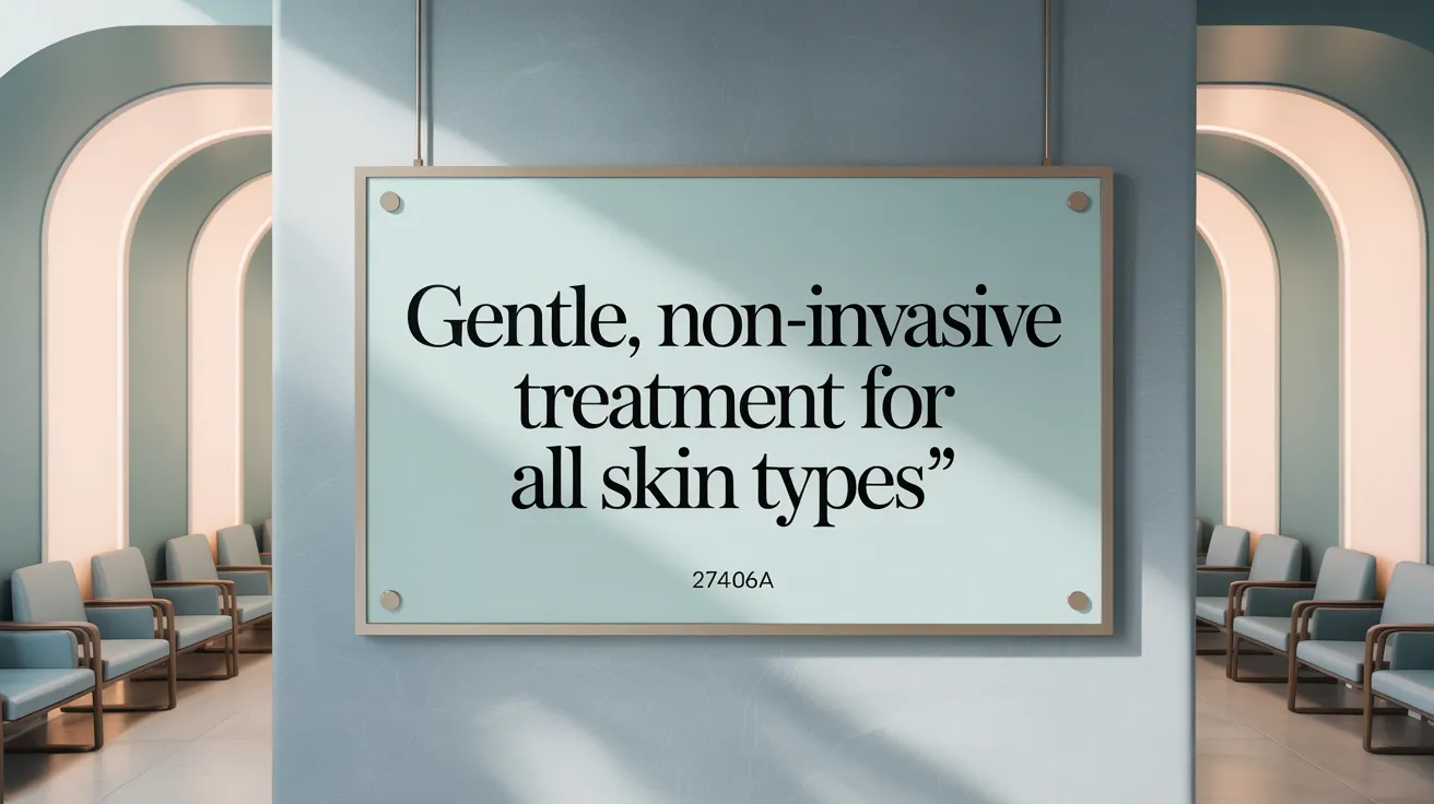 Gentle, Non-Invasive Treatment for All Skin Types