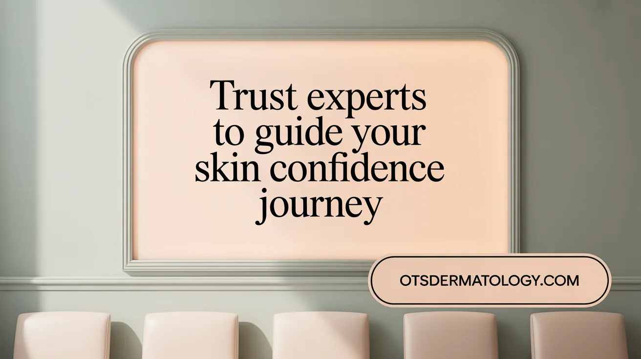 Trust Experts to Guide Your Skin Confidence Journey