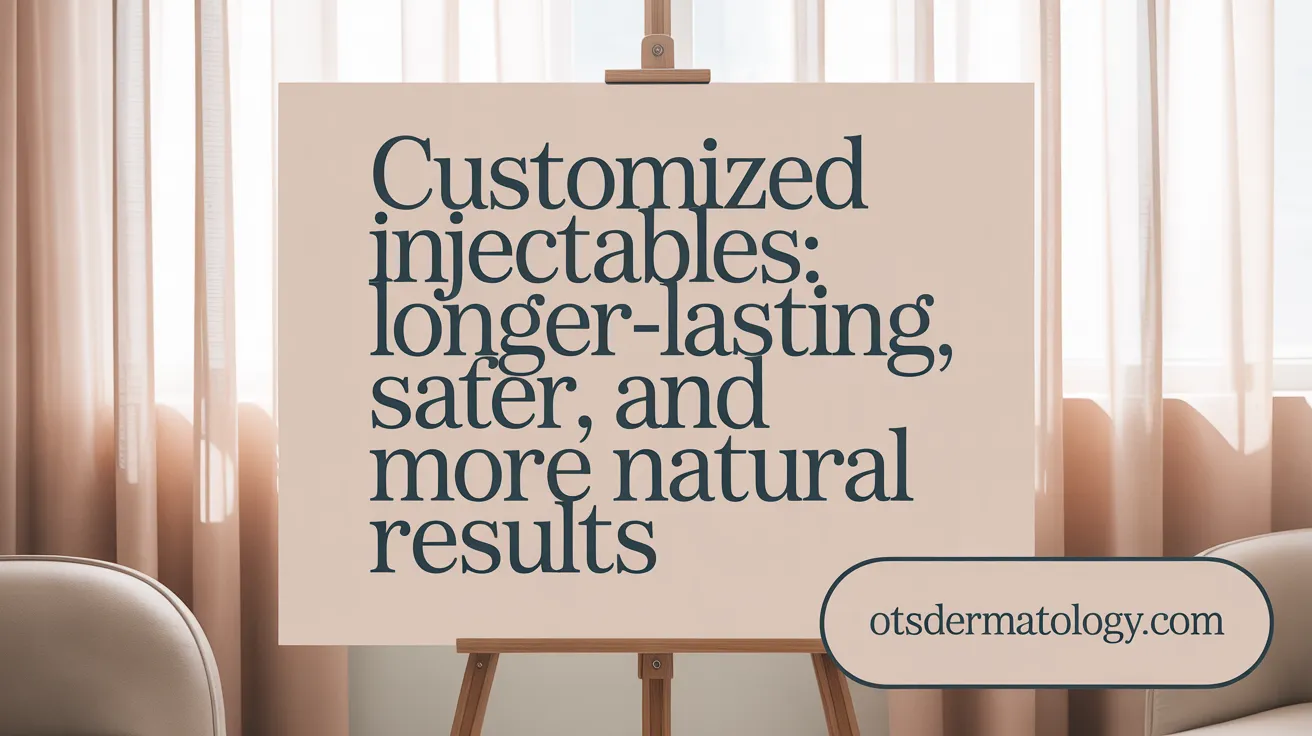 Customized Injectables: Longer-lasting, Safer, and More Natural Results