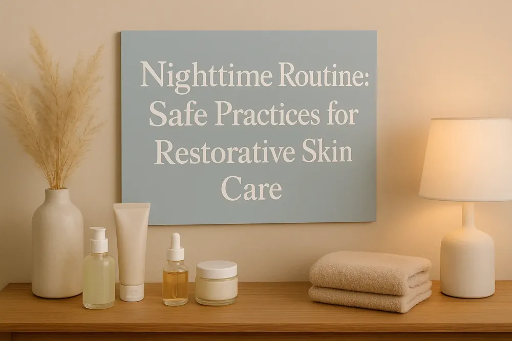 Nighttime Routine: Safe Practices for Restorative Skin Care