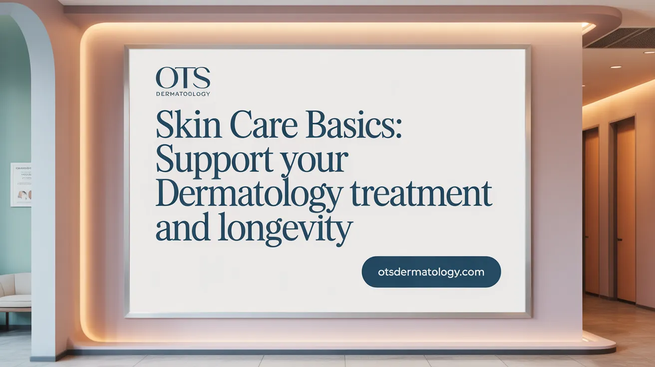 Skin Care Basics: Support Your Dermatology Treatment and Longevity