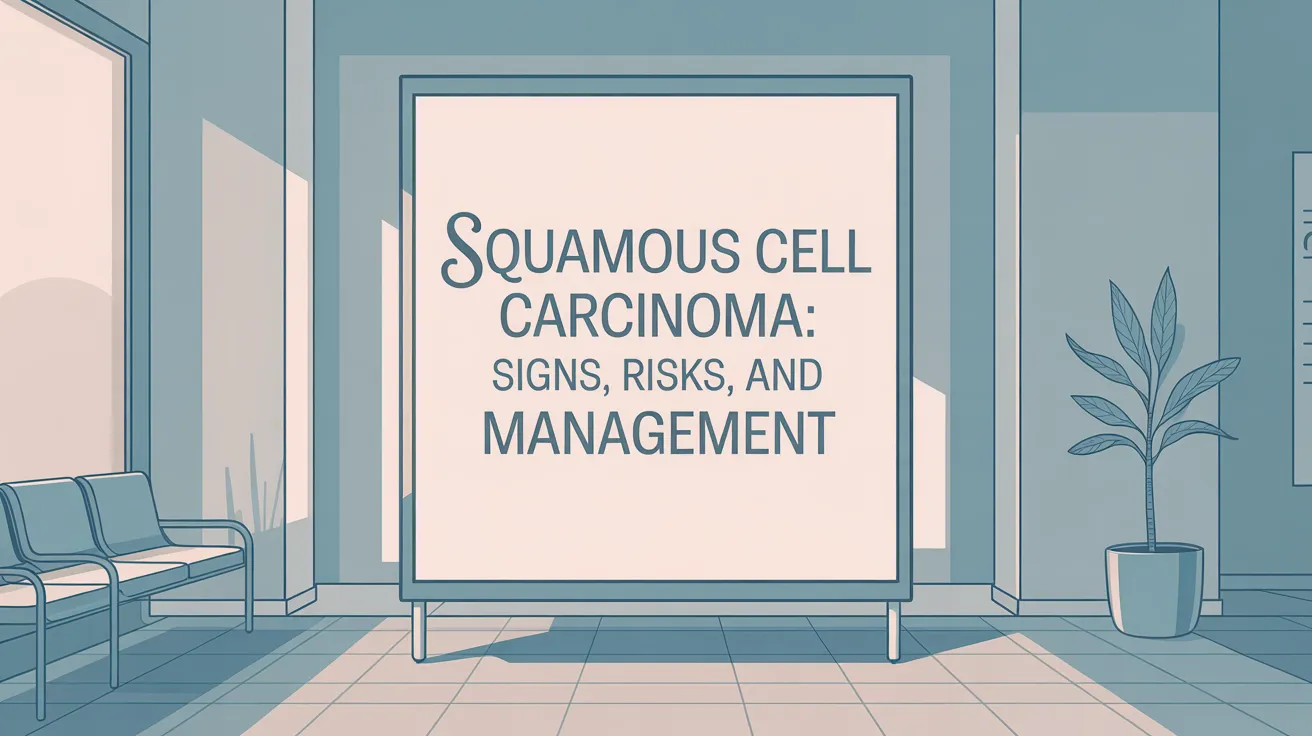 Squamous Cell Carcinoma: Signs, Risks, and Management