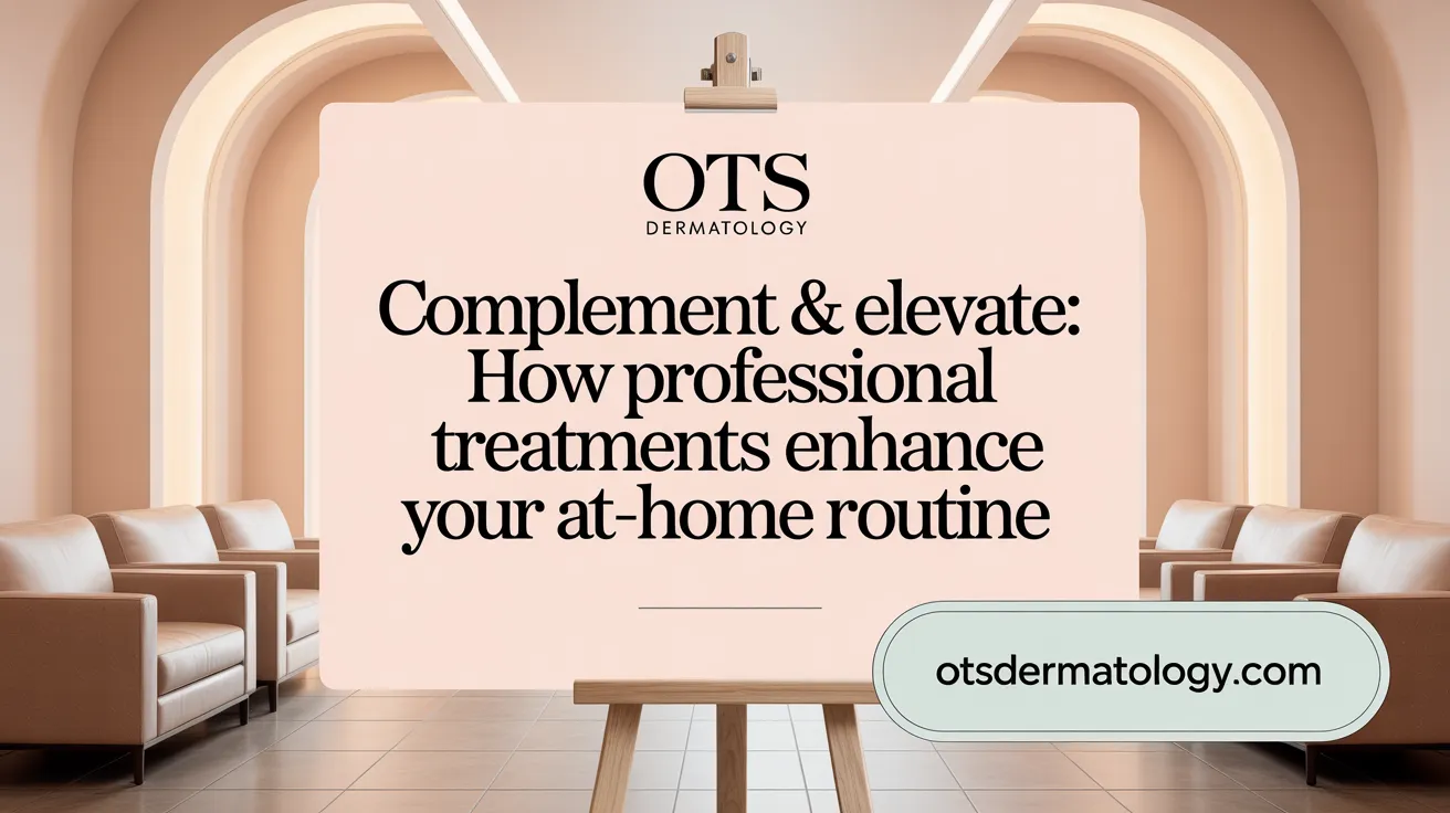 Complement & Elevate: How Professional Treatments Enhance Your At-Home Routine