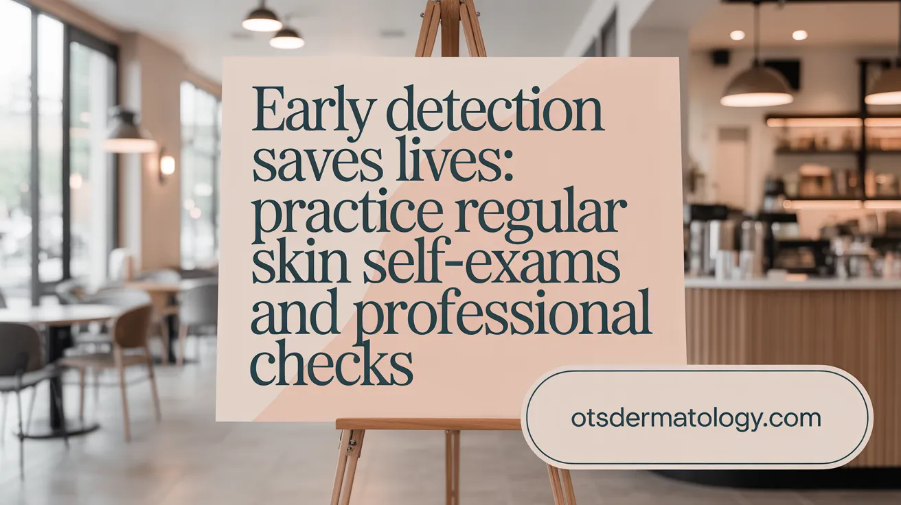 Early Detection Saves Lives: Practice Regular Skin Self-Exams and Professional Checks