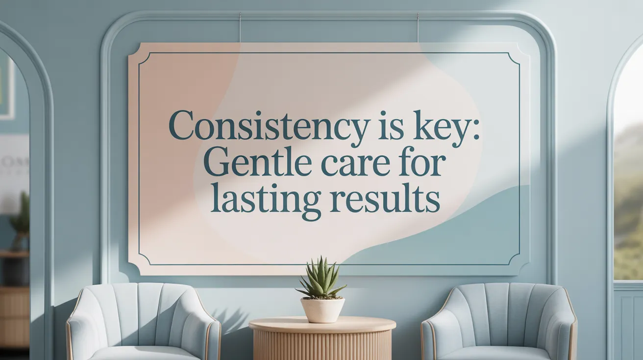 Consistency Is Key: Gentle Care for Lasting Results