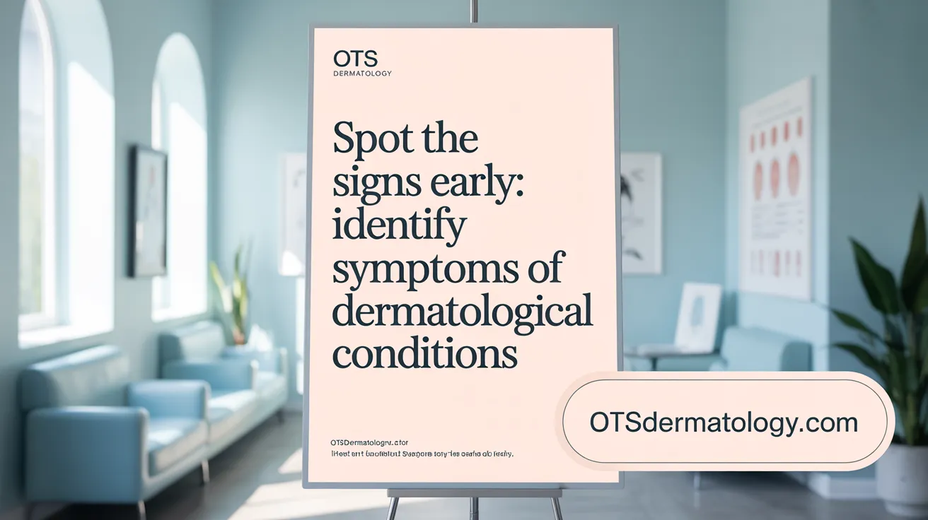 Spot the Signs Early: Identify Symptoms of Dermatological Conditions