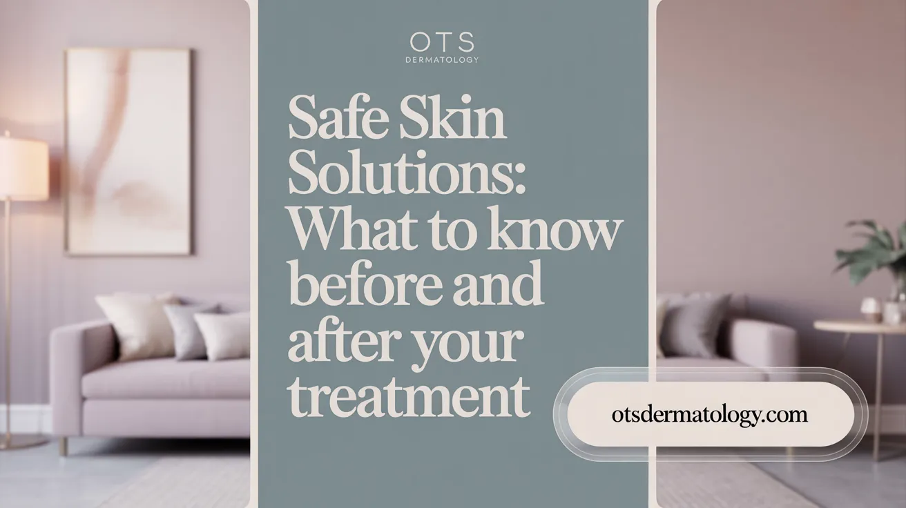 Safe Skin Solutions: What to Know Before and After Your Treatment