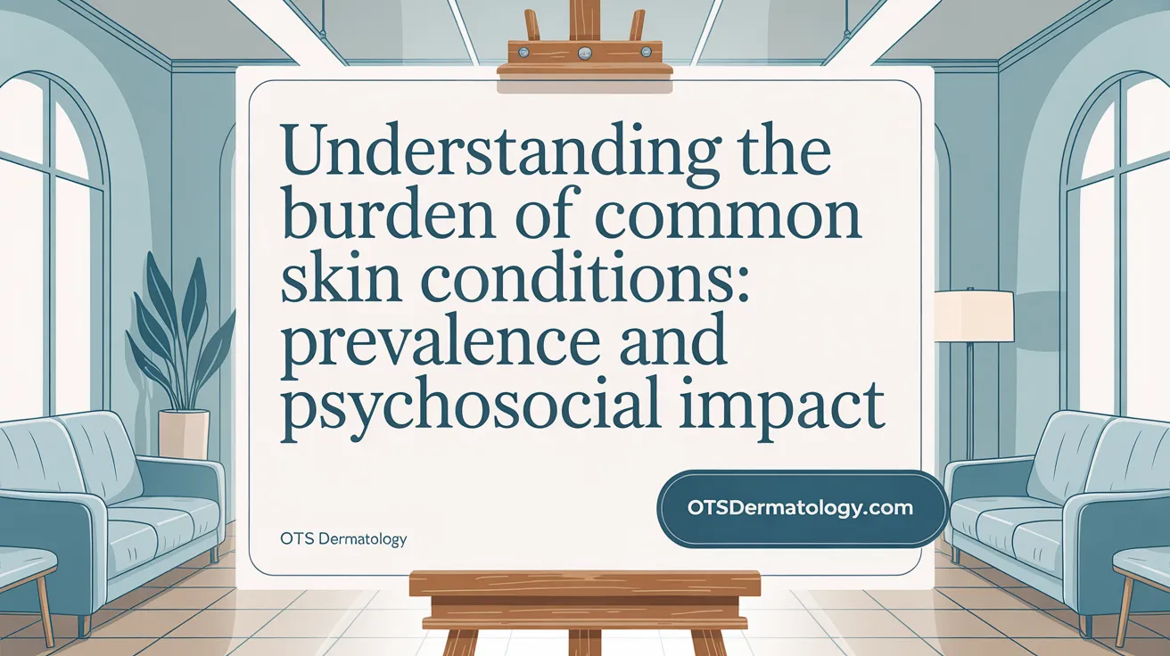 Understanding the Burden of Common Skin Conditions: Prevalence and Psychosocial Impact