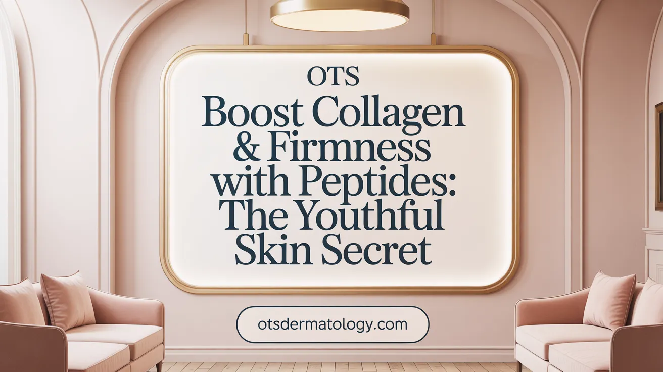 Boost Collagen & Firmness with Peptides: The Youthful Skin Secret