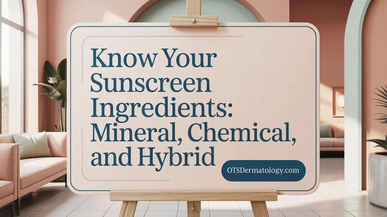 Know Your Sunscreen Ingredients: Mineral, Chemical, and Hybrid