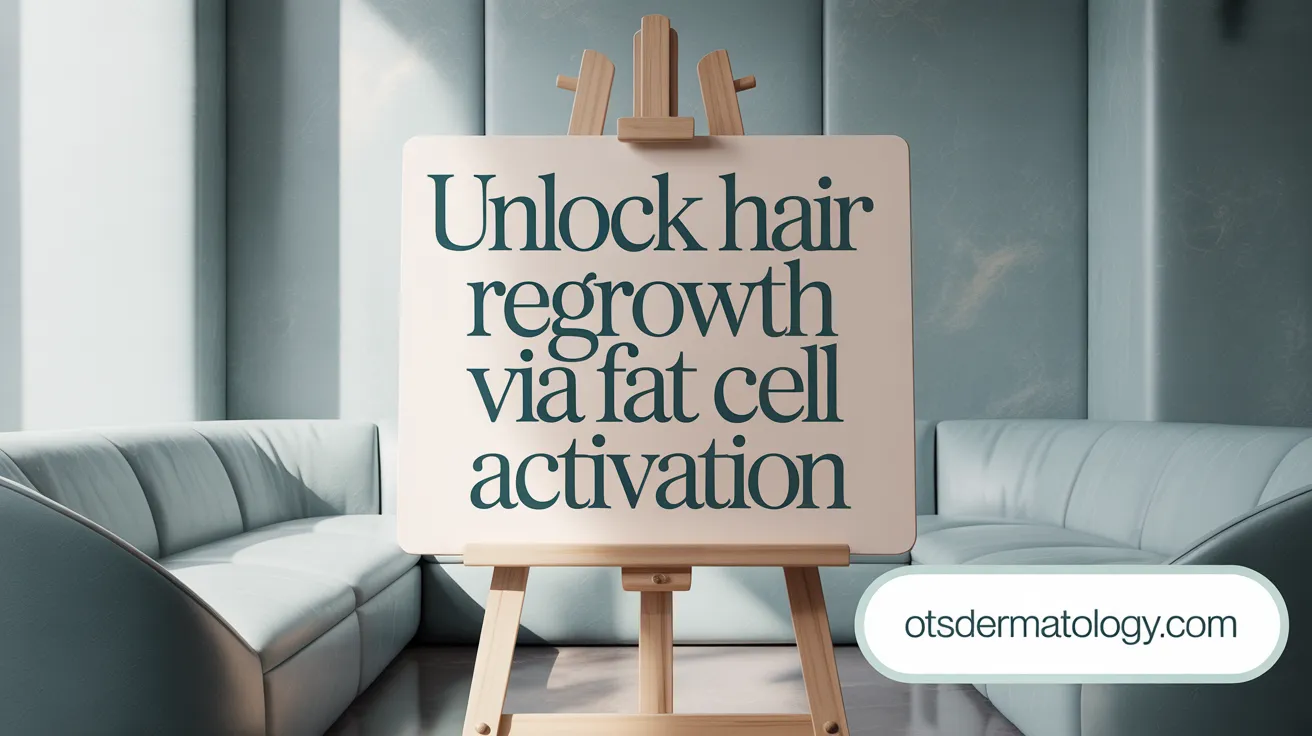 Unlock Hair Regrowth via Fat Cell Activation