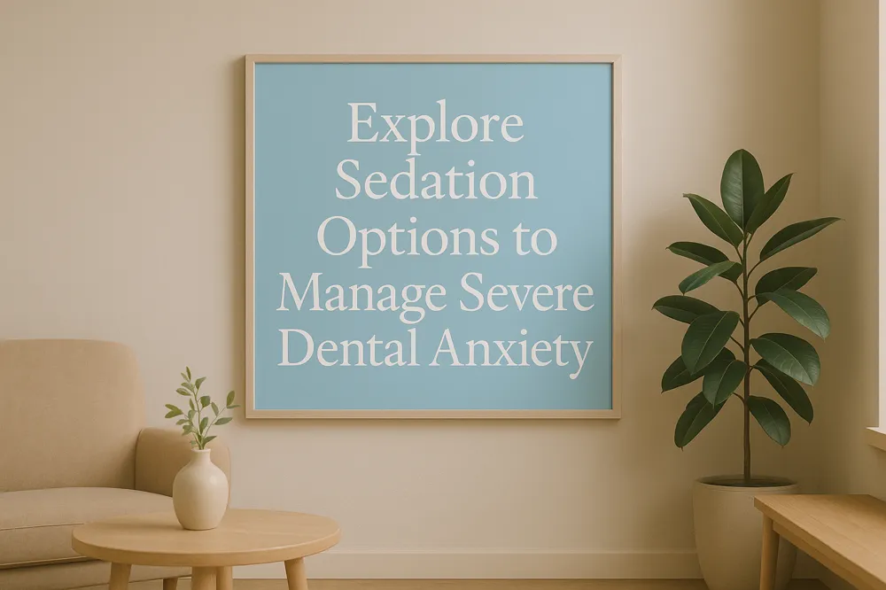 Explore Sedation Options to Manage Severe Dental Anxiety