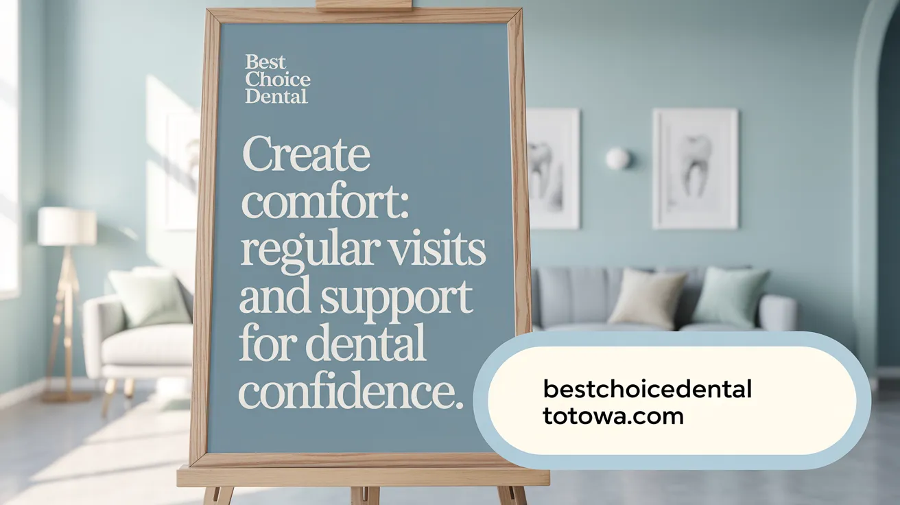 Create Comfort: Regular Visits and Support for Dental Confidence