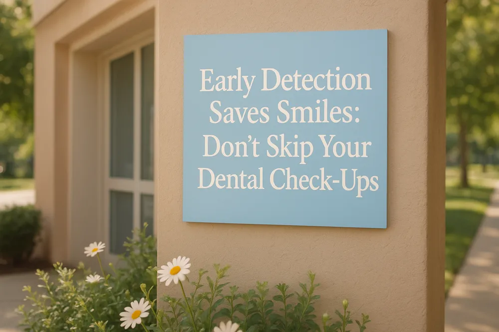 Early Detection Saves Smiles: Don't Skip Your Dental Check-Ups