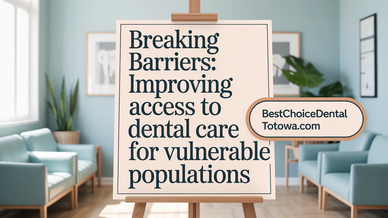 Breaking Barriers: Improving Access to Dental Care for Vulnerable Populations