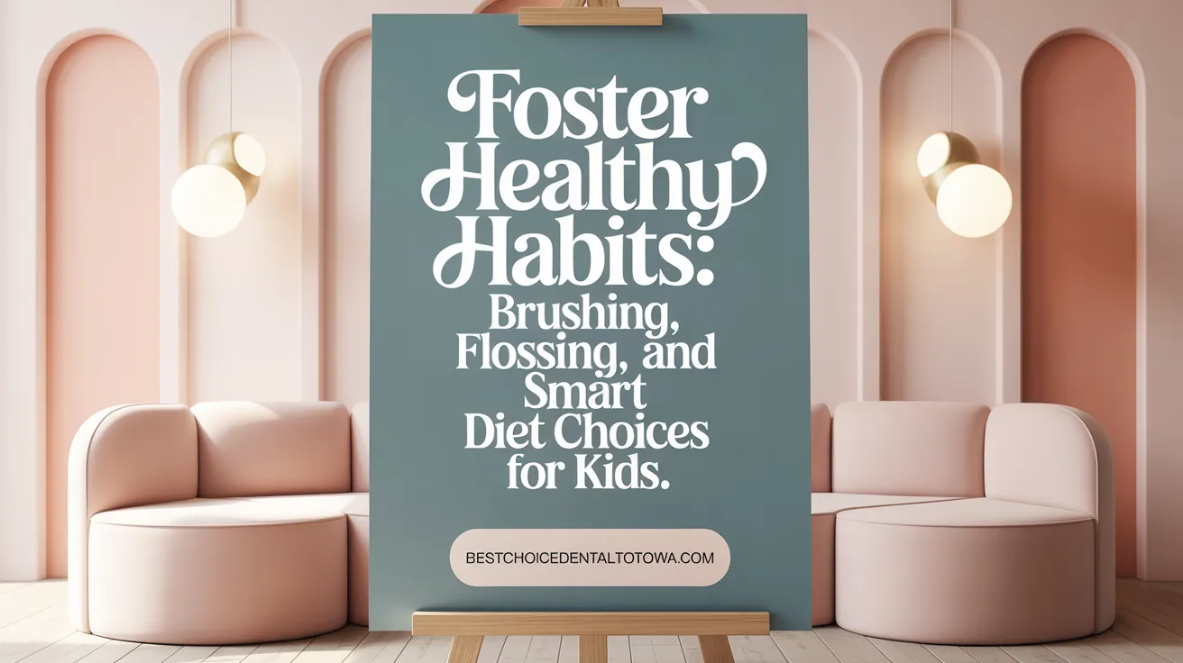 Foster Healthy Habits: Brushing, Flossing, and Smart Diet Choices for Kids