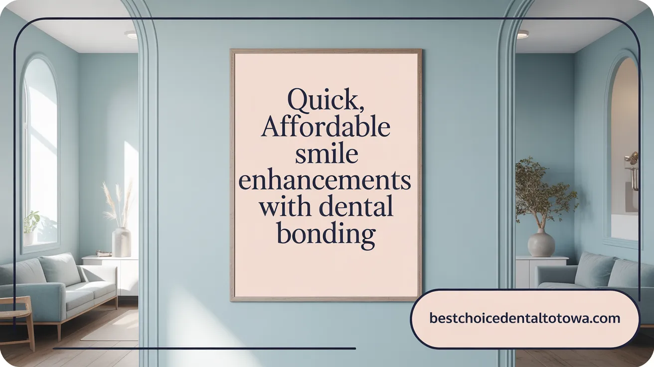Quick, Affordable Smile Enhancements with Dental Bonding