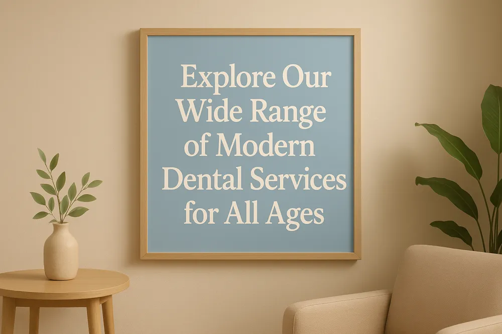 Explore Our Wide Range of Modern Dental Services for All Ages