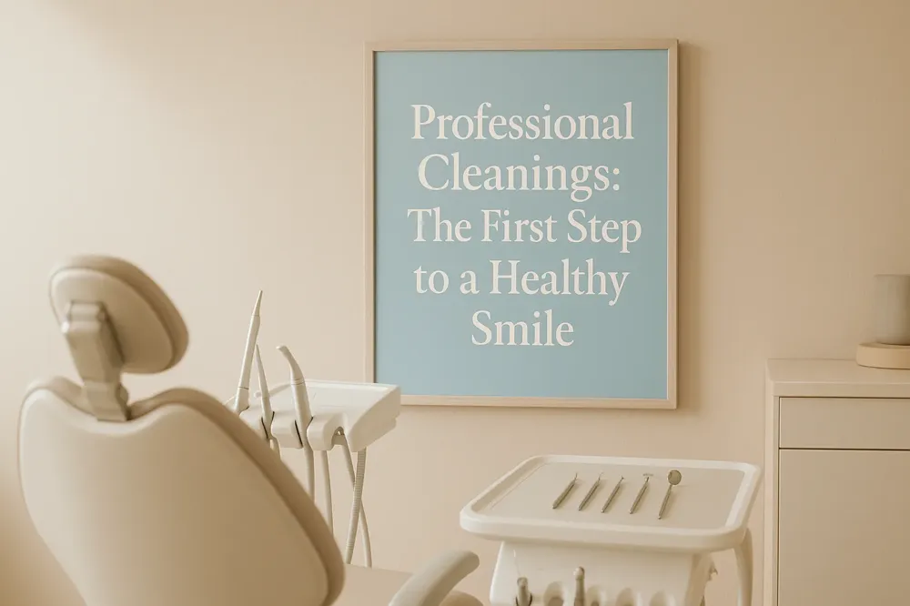 Professional Cleanings: The First Step to a Healthy Smile