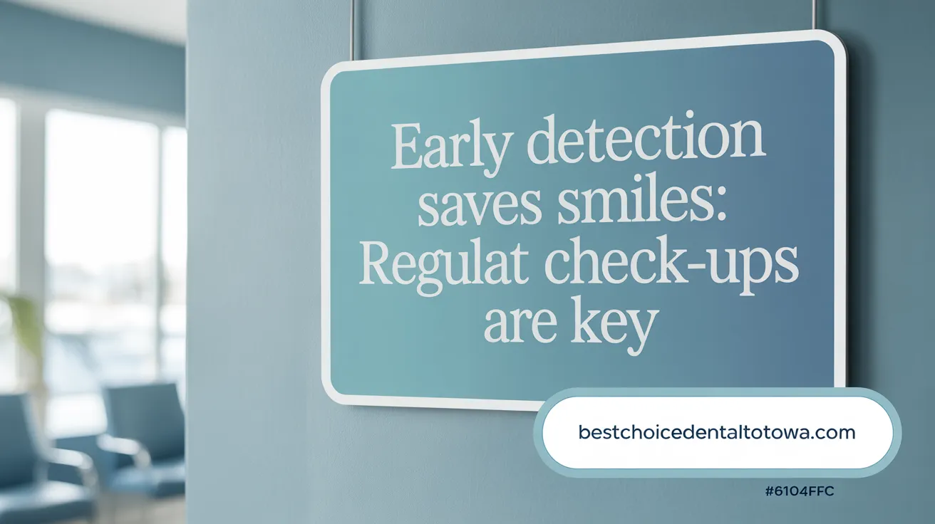 Early Detection Saves Smiles: Regular Check-Ups Are Key